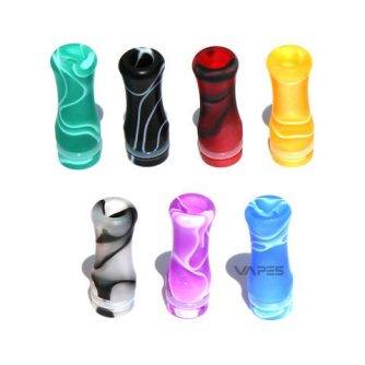 Acrylic Swirl Bellbottom Drip Tips
