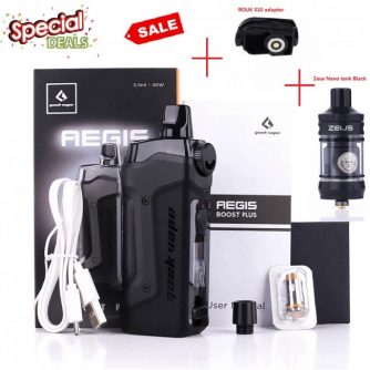 {Special Offer}Agies Boost Plus Kit+Zeus Nano Black tank+RUOK 510 Adapter